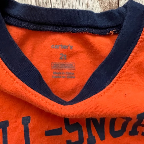 Carter’s Toddler Sports Pajama Set ⚾️ 🏈 - Picture 4 of 6